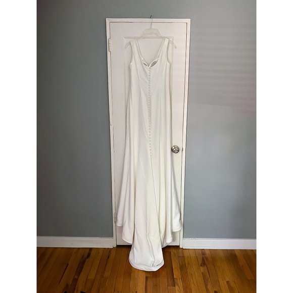 NWT/Unaltered ❤️ Robert Bullock Bride Classic Scoop Mermaid/Trumpet Bridal Gown - Picture 6 of 8